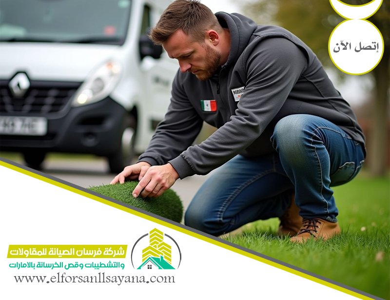 عشب صناعي العين